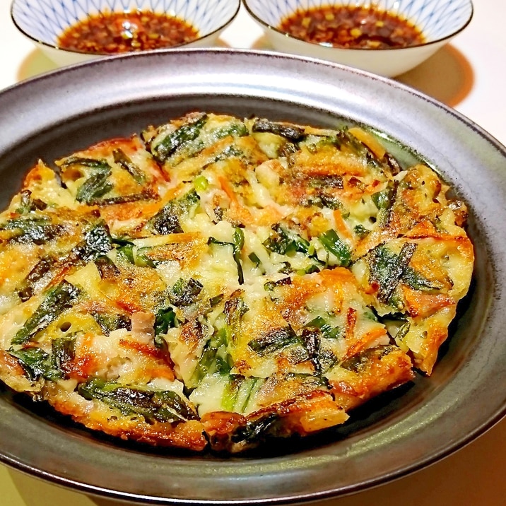 ベーコンとチーズのチヂミ レシピ 作り方 By メリッコ 楽天レシピ